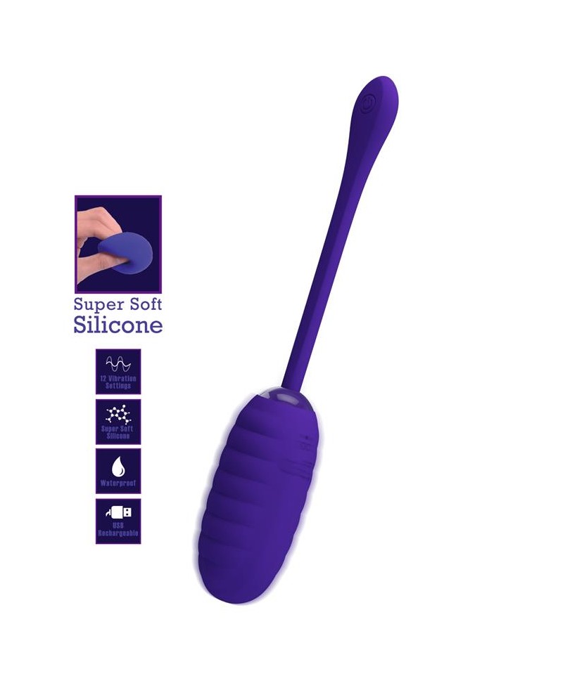 Kirk Huevo Vibrador Violeta