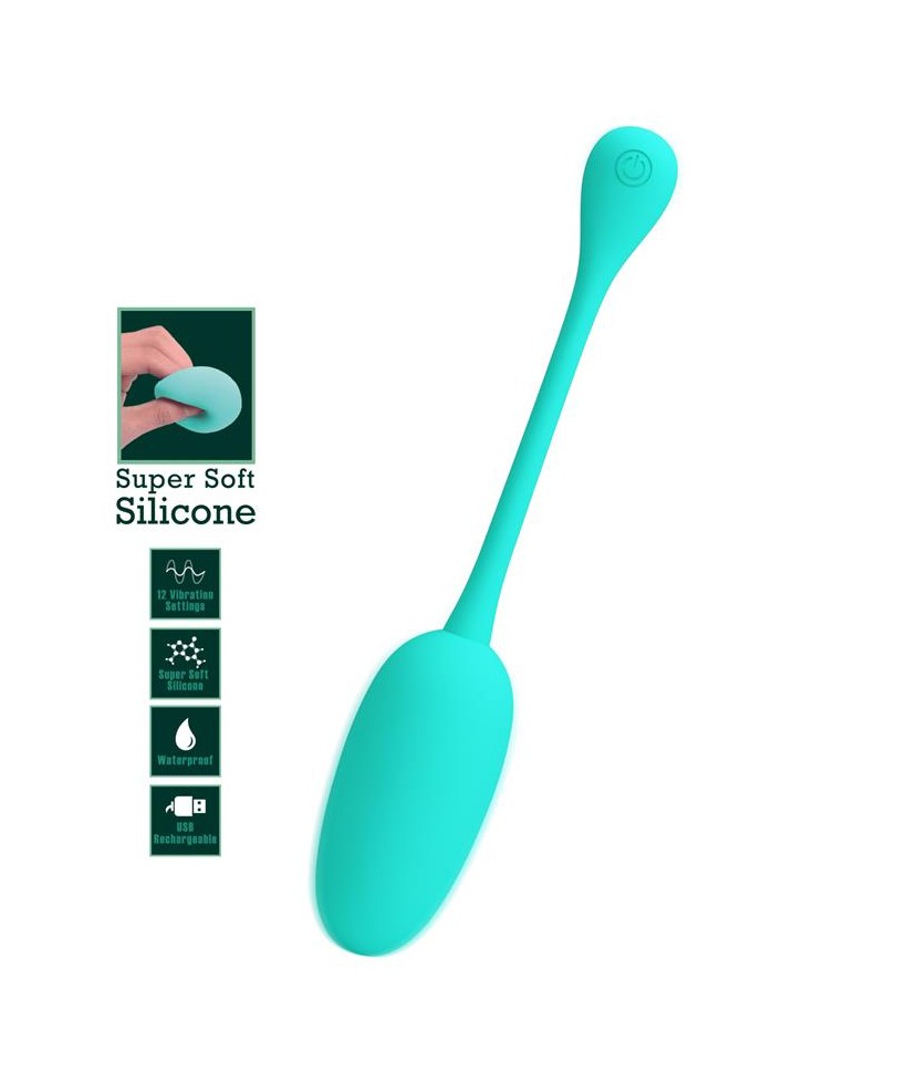 Knucker Huevo Vibrador Verde