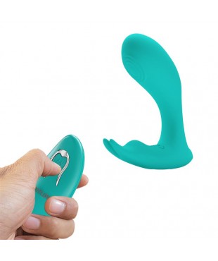 Idabelle Estimulador con Vibración y Pulsación con Control Remoto