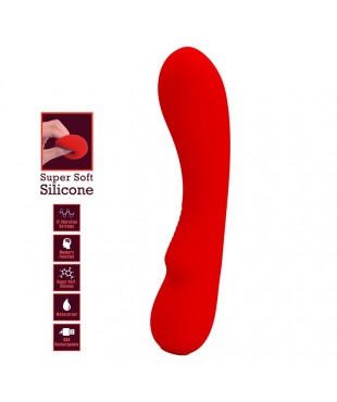 Prescott Vibrasor USB Silicona Rojo