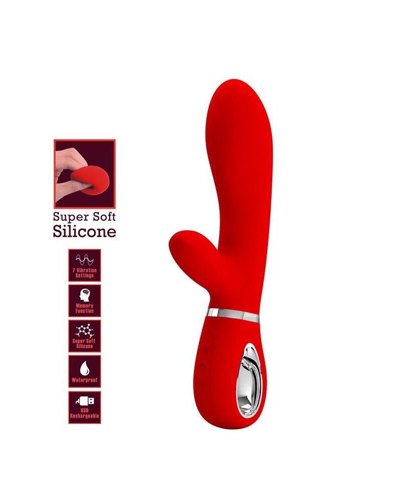Thomas Vibrador Punto G Rojo