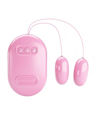 Fun Box Balas Vibradoras con Control Remoto Rosa