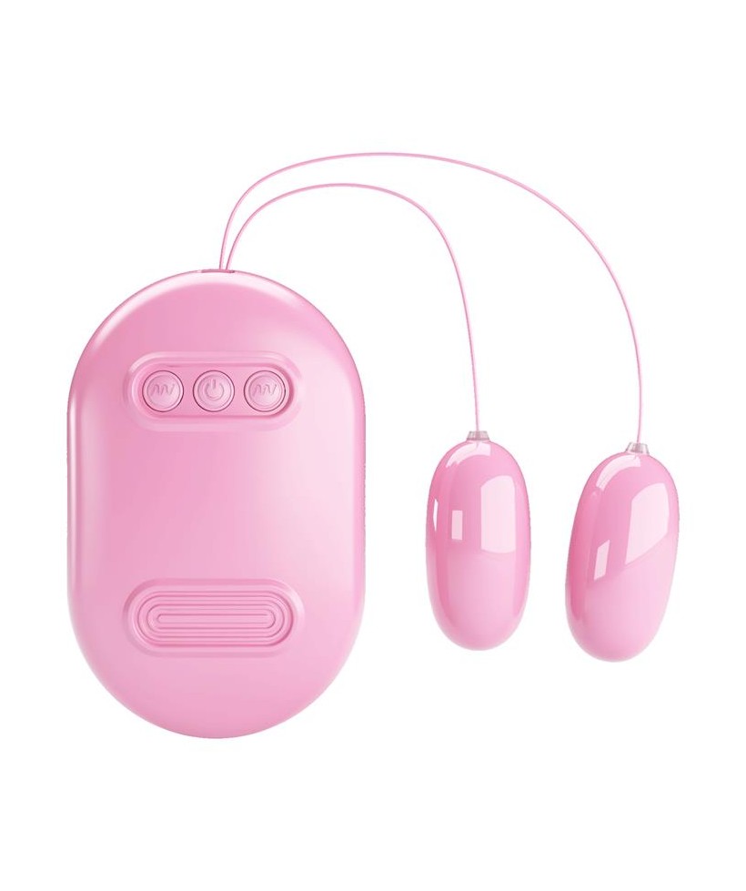Fun Box Balas Vibradoras con Control Remoto Rosa