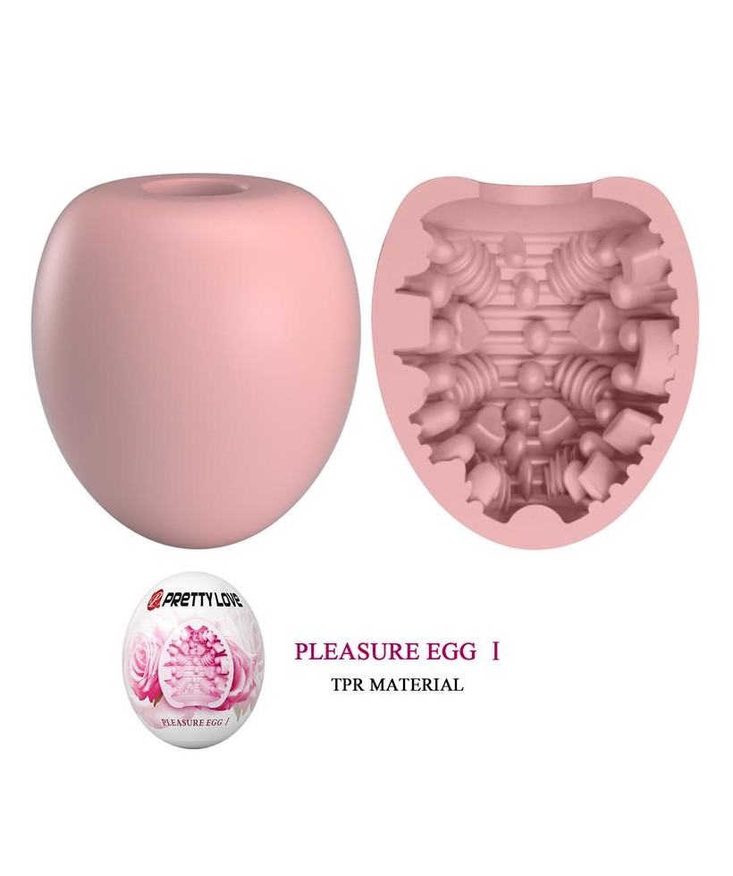 Huevo Masturbador Pleasure Egg I Rosa