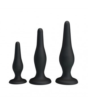 Butt Plug Set of 3 Clave 35