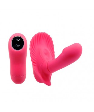 Pretty Love Vibrador a Control Remoto Fancy Clamshell Color Rosa