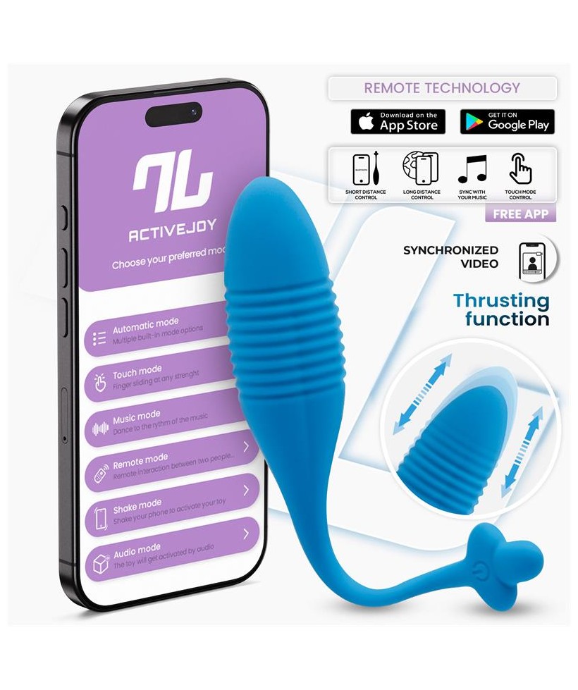 Huevo con Up and Down Thrusting y APP USB