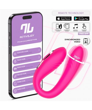 Couty Juguete para Parejas con Oscilación 360º con APP