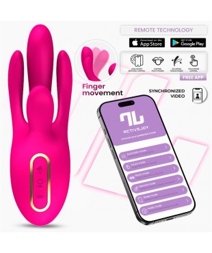 Derek Vibrador con Movimiento Finger 3 Motores y APP