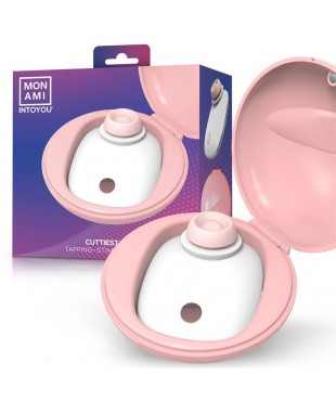 Cuttiest Estimulador con Tapping y Caja Protectora de Carga Magnética