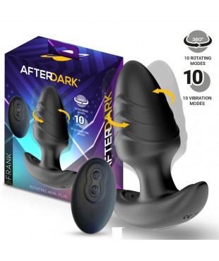 Frank Plug Anal con Vibración y Rotación 360º y Control Remoto