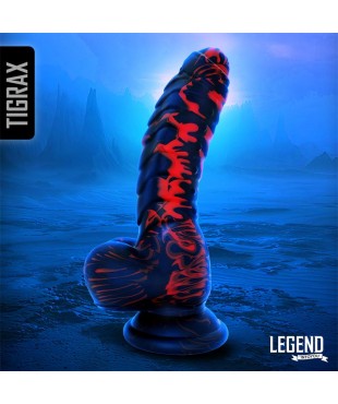 Tigrax Dildo Realista Silicona Líquida 17,5 cm