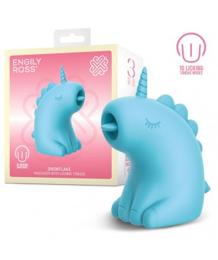 Snowflake Estimulador con Lengua Licking - Lameteo
