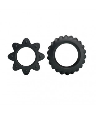 Flowering Set de 2 Anillos para el Pene