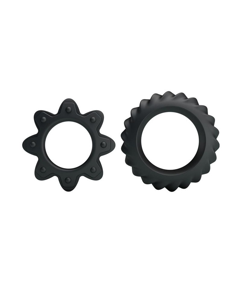 Flowering Set de 2 Anillos para el Pene