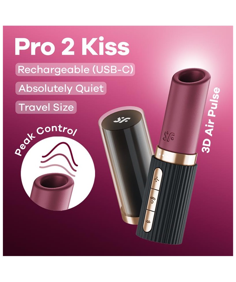 Deep Kiss Air Pulse Vibrator