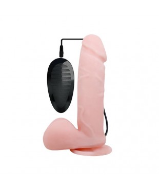 Oliver Dildo Realista con Vibración y Rotación Control Remoto