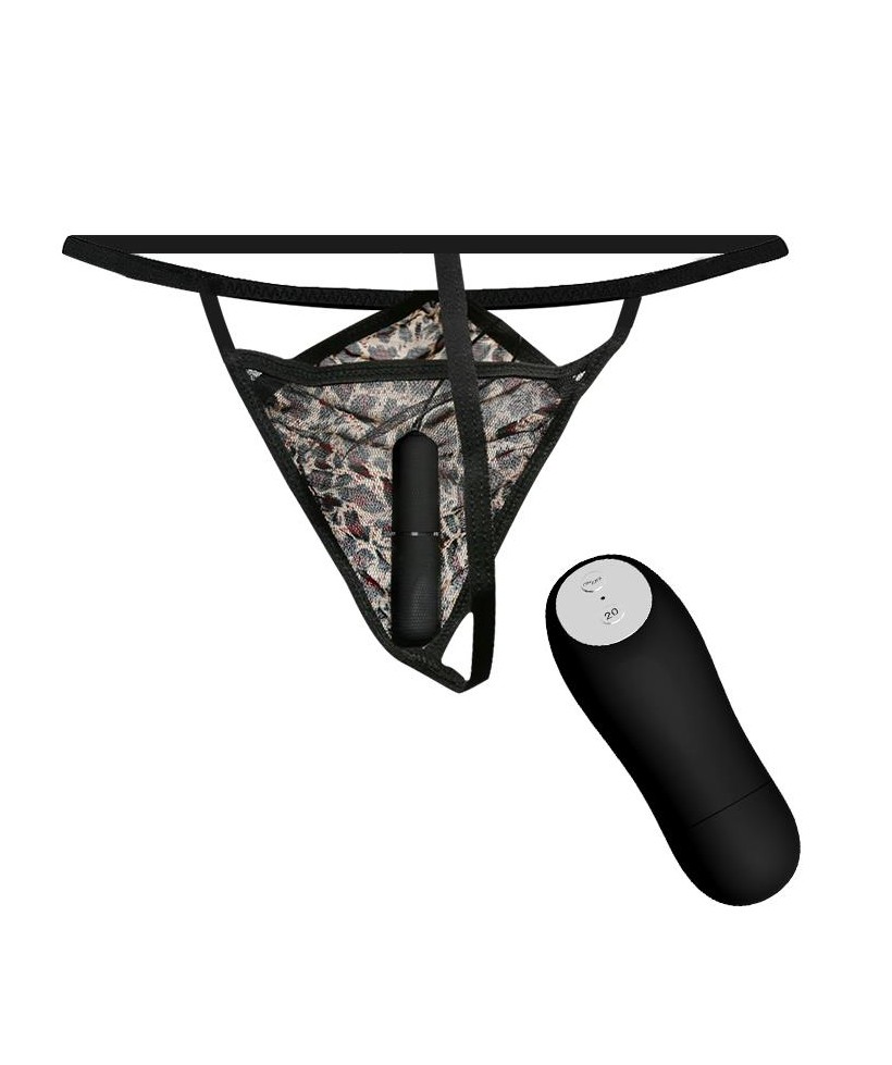 Wild Butterfly Braguita con Bala Vibradora y Control Remoto