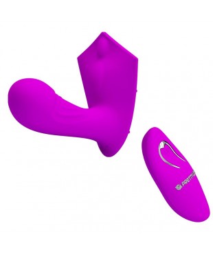 Willie Estimulador con Control Remoto Rosa