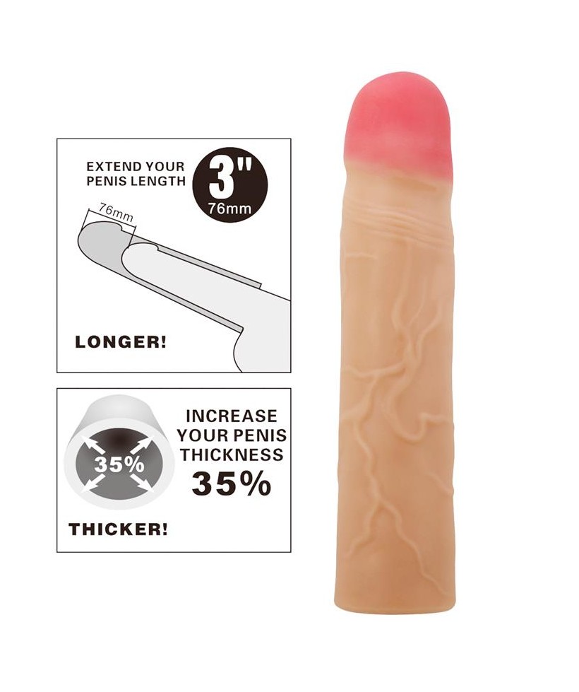 Funda para el Pene Extended Penis 3 Kylian