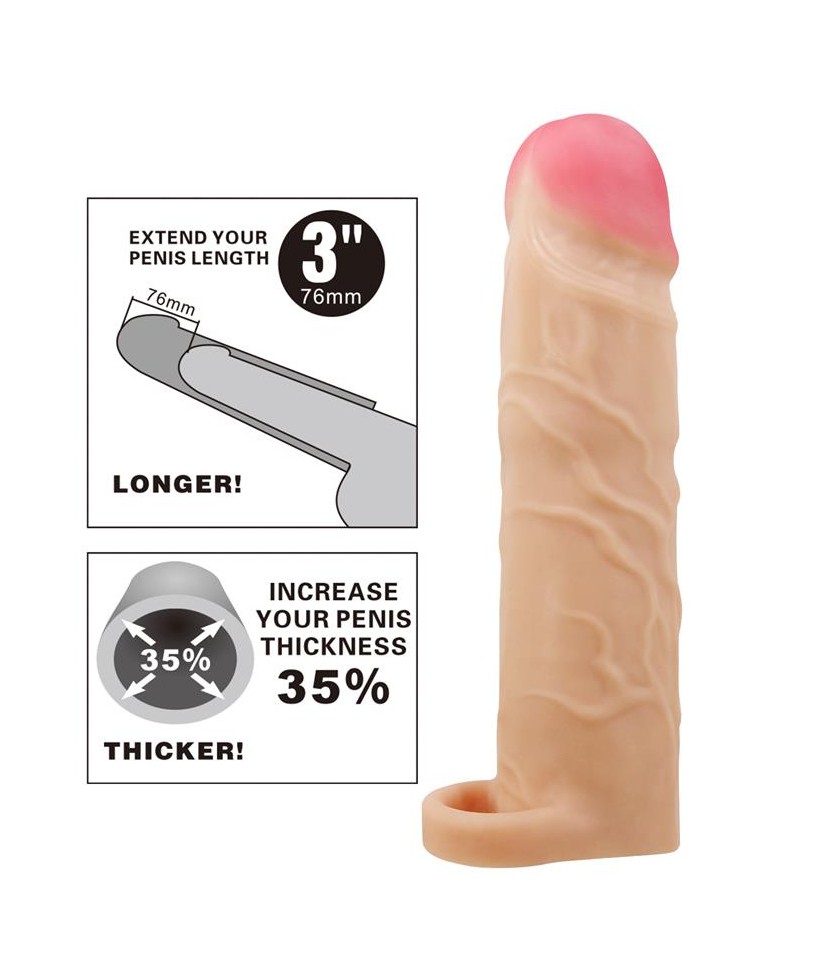 Funda para el Pene Extended Penis 3 Gerd