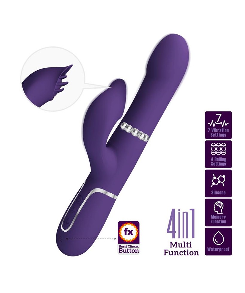 Zalin Rolling Vibrador con Bolas Rotatorias USB