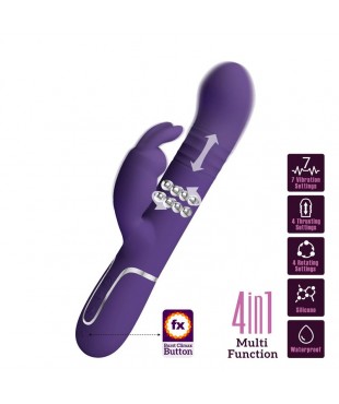 Coale Vibrador con Thursting y Bolas Rotatorias