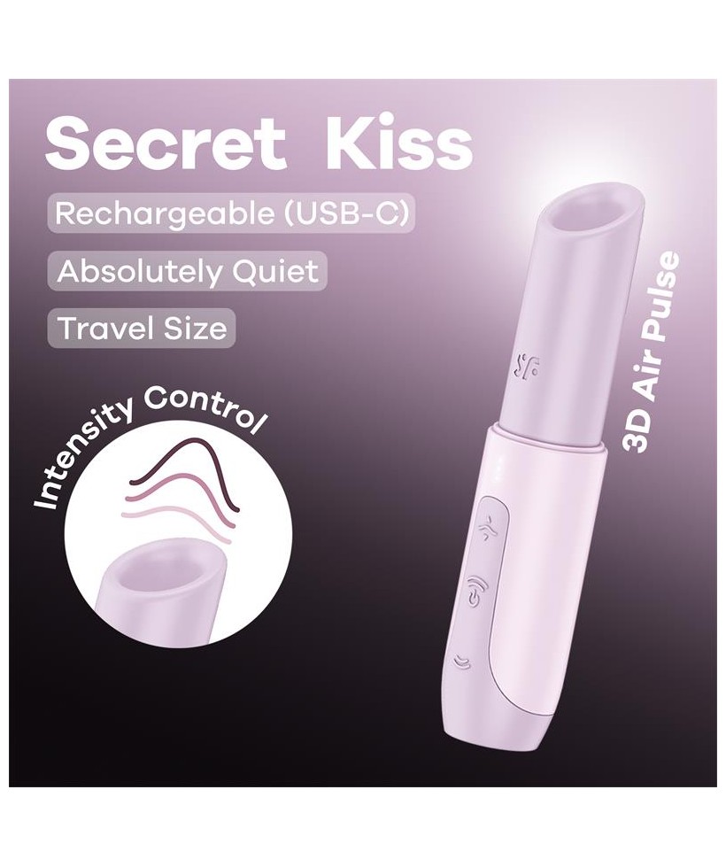 Secret Kiss Air Pulse Vibrator