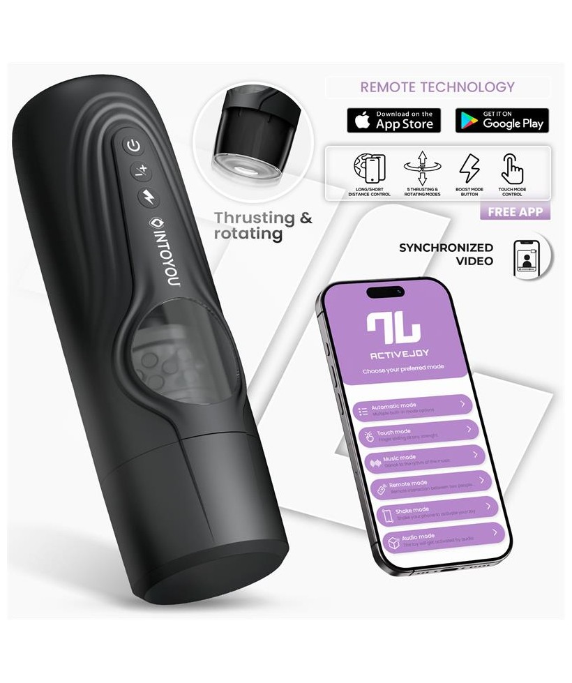 Egor Masturbador Masculino con Rotacion y Thrusting con APP