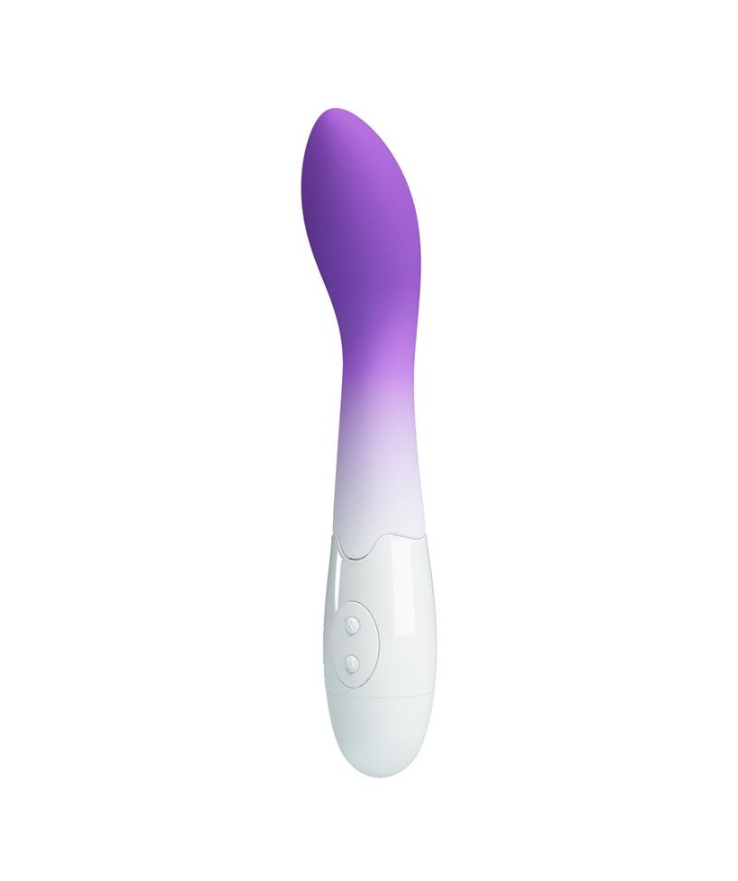 Bishop Vibrador Blanco y Purpura