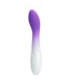 Bishop Vibrador Blanco y Purpura