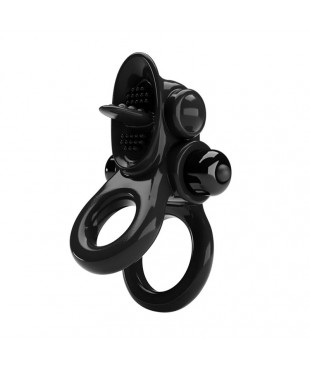 Passionate Anillo Doble para el Pene con Vibración