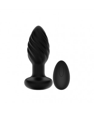 Spiral Mellow Plug Anal con Vibración y Control Remoto