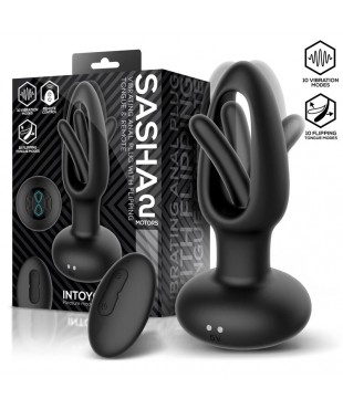 Sasha Plug con Vibración y Lengua Flipping yControl Remoto