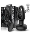 Sasha Plug con Vibracion y Lengua Flipping yControl Remoto