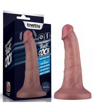 Dildo Dual Layer con Vibración 6