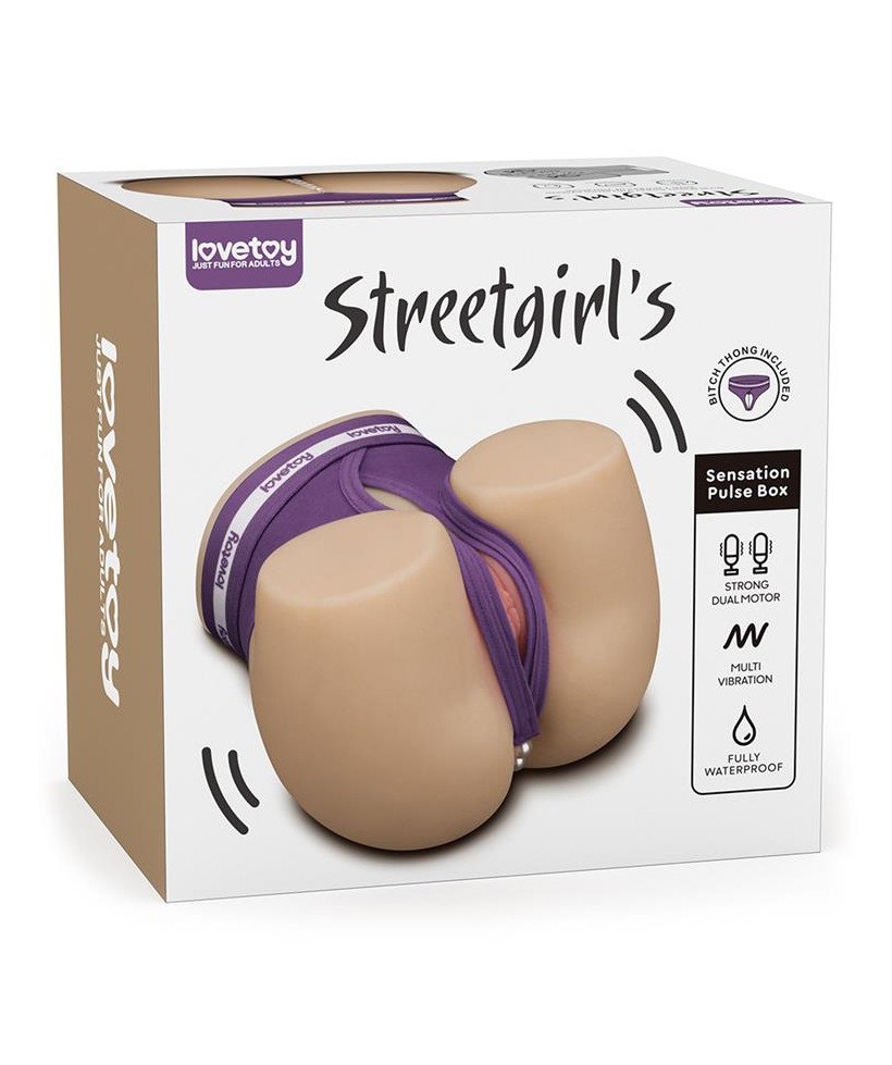 Streetgirls Masturbador Dual con Motor Sensation Pulse