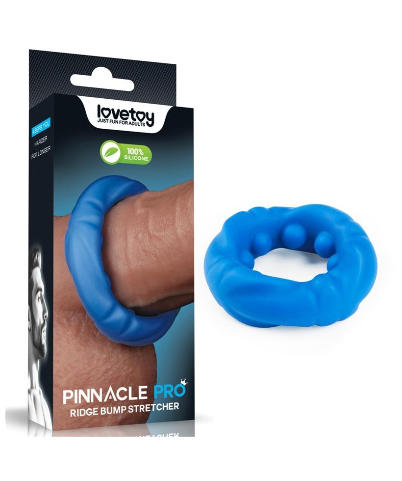 Pinnacle Pro Ridge Bump Stretcher Anillo para el Pene