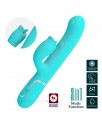 Gigi Vibrador con Licking y Thumping Turquesa