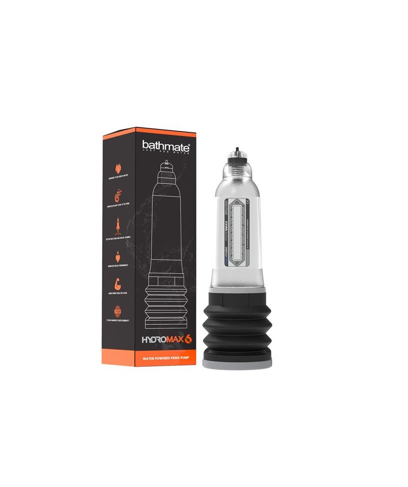 Bomba para el pene Hydromax6 Transparente