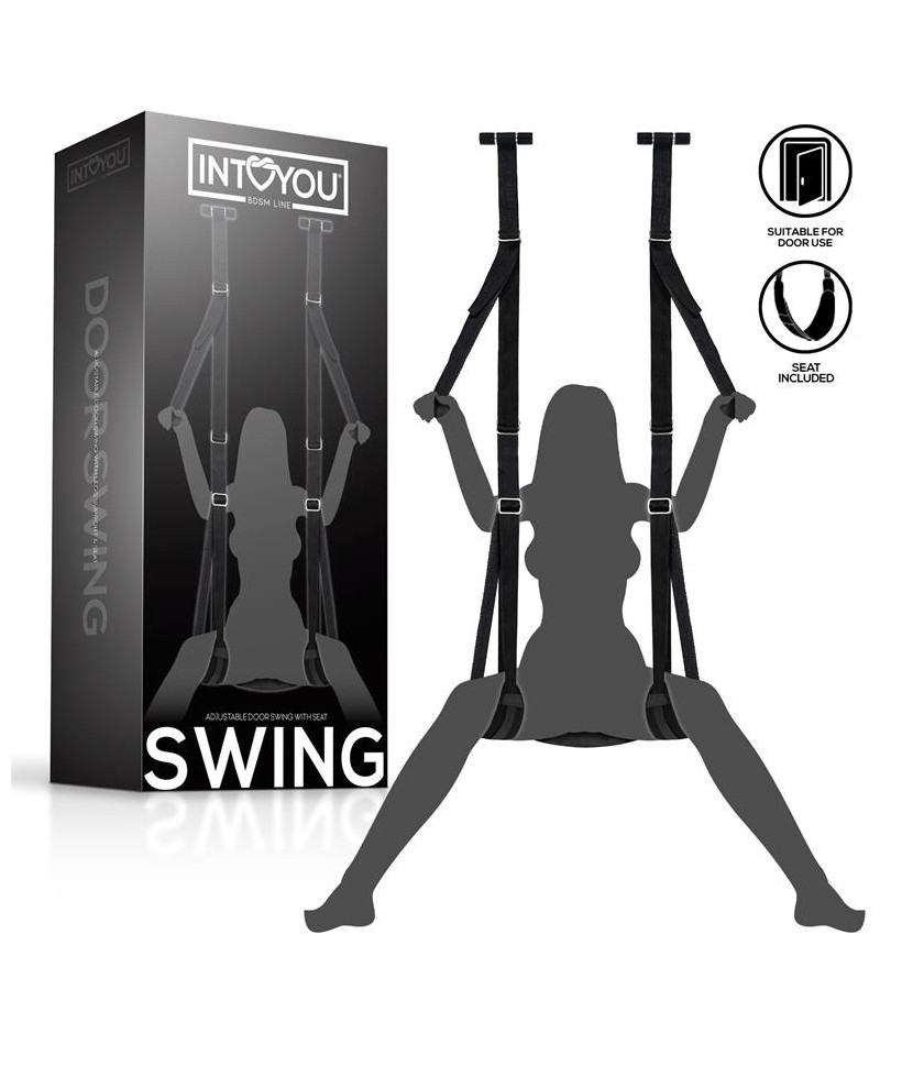 Columpio de Puerta con Soporte de Manos Piernas y Asiento