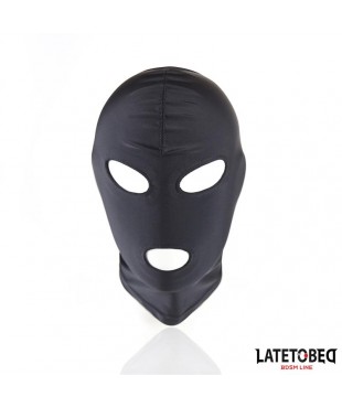 Máscara con Apertura Ojos y Boca Negra