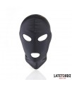 Mascara con Apertura Ojos y Boca Negra
