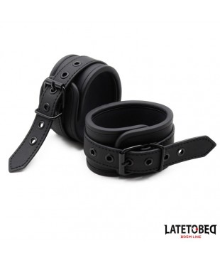 Esposas Neopreno Ajustables Negro