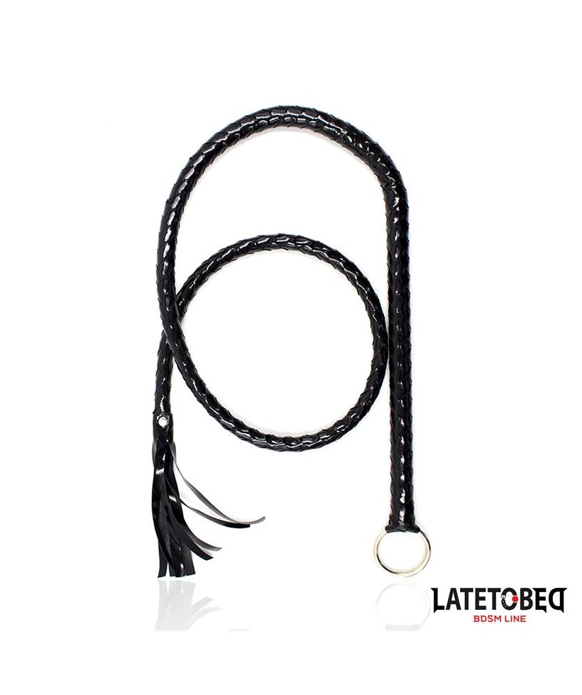Latigo Negro Brillante 138cm