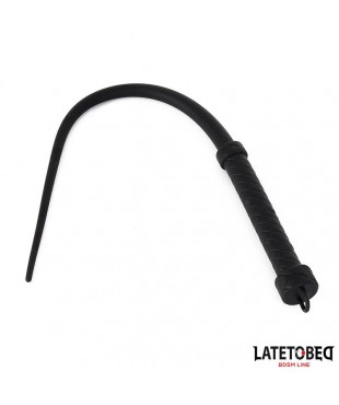Látigo de Silicona Negro 63.5cm