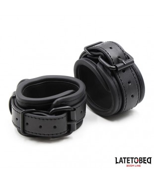 Esposas Neopreno Ajustables Negro