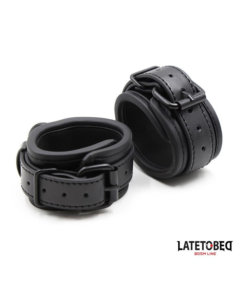 Esposas Neopreno Ajustables Negro