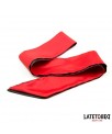 Antifaz de Saten Rojo y Negro
