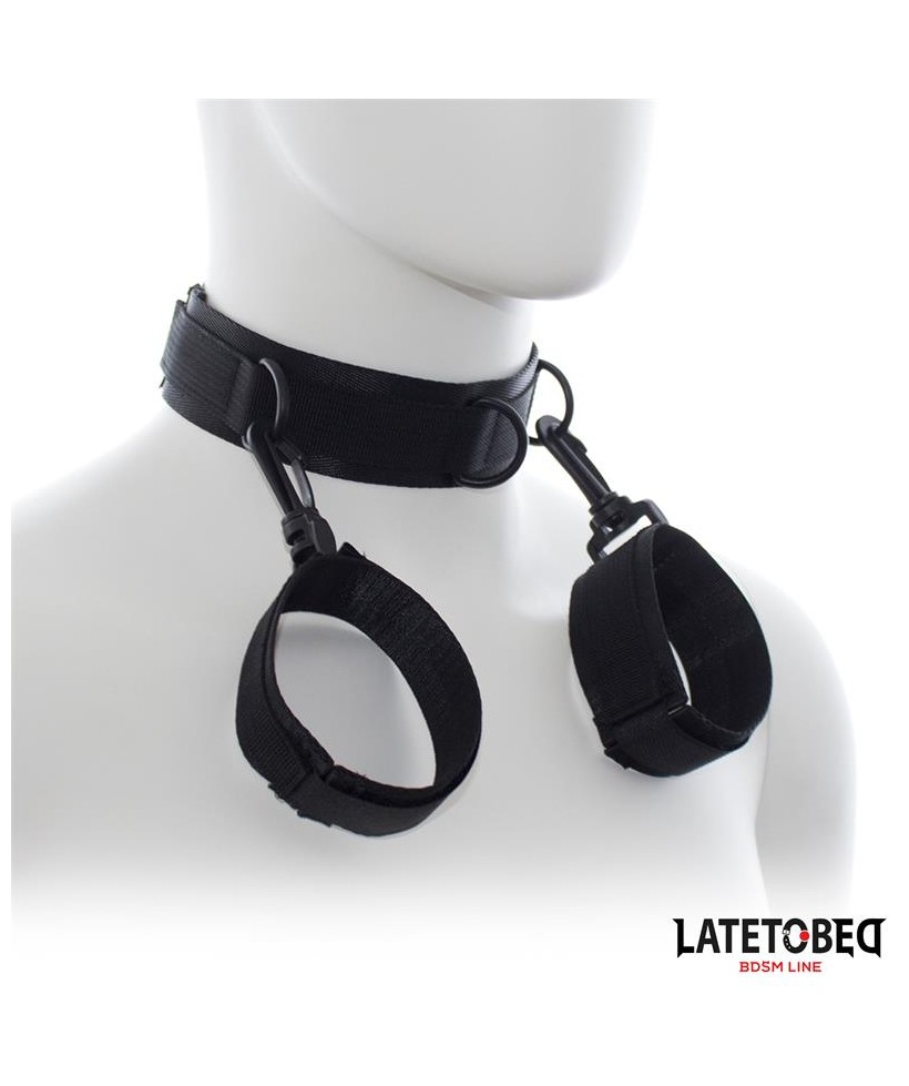 Collar con Esposas Nylon Talla unica